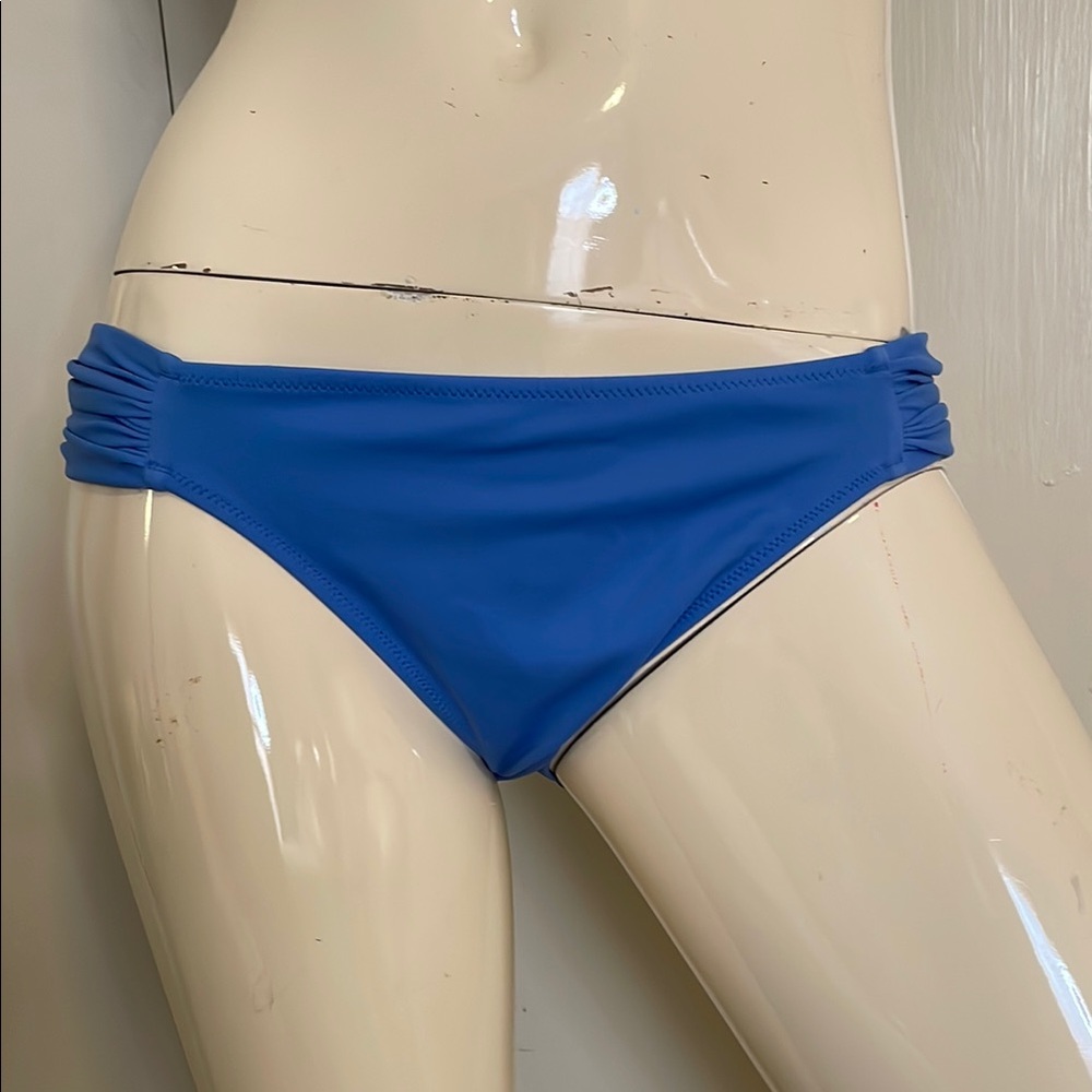 Victoria's Secret Knockout  Blue Bikini Bottom Large